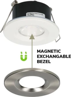 HOFTRONIC Venezia - Set Van 6 LED Inbouwspots RVS - IP65 Waterdicht - Dimbaar - 6 Watt 600 Lumen - Met Lichtbron - 2700K Warm Wit Licht - Zaagmaat 65mm - Inbouwdiepte 45mm - Geschikt Voor Badkamer, Woonkamer, Veranda En Carport - 3 Jaar Garantie -Tuinmeubelseries Winkel 881x1200 1