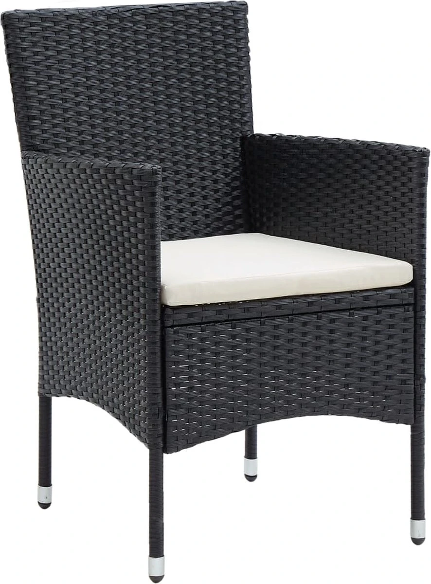 vidaXL 5-delige Tuinset met kussens zwart VidaXL 5-delige Tuinset Met Kussens Zwart -Tuinmeubelseries Winkel 886x1200 2