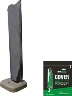 MaxxGarden Parasolhoes - Afdekhoes Voor Zweefparasol - Beschermhoes - 200-400 Cm - Met Rits En Trekkoord - Zwart 2 MaxxGarden Parasolhoes - Afdekhoes Voor Zweefparasol - Beschermhoes - 200-400 Cm - Met Rits En Trekkoord - Zwart -Tuinmeubelseries Winkel 896x1200