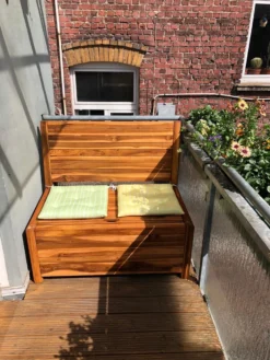Kleine Teakhouten Tuinbank Met Opbergruimte - 100 X 60 X 90 Cm - Duurzaam Teakhout - Blijft Strak En Mooi - Sterke Constructie Om Lang Mee Te Gaan -Tuinmeubelseries Winkel 900x1200 4