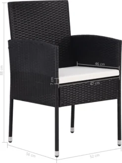 VidaXL 7-delige Tuinset Poly Rattan Zwart -Tuinmeubelseries Winkel 902x1200 3