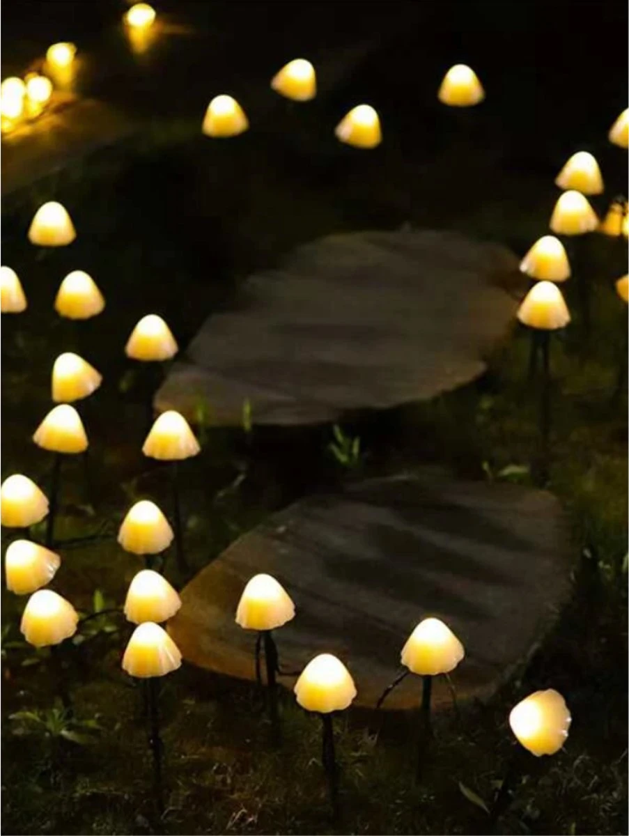 Cynergie - Tuinverlichting Op Zonneenergie - 20 x led lampen - Solar Lampjes met Paddenstoelen - Kerstverlichting Buiten Cynergie - Tuinverlichting Op Zonneenergie - 20 X Led Lampen - Solar Lampjes Met Paddenstoelen - Kerstverlichting Buiten -Tuinmeubelseries Winkel 903x1200 2