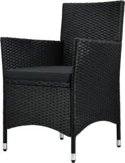 Polyrotan Balkonset - Bayamo - 3-delig - Zwart -Tuinmeubelseries Winkel 918x1200 1