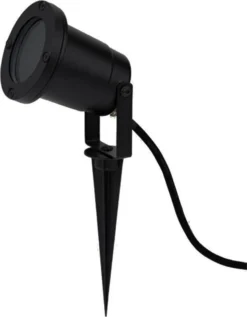 Tuinspot Marseille + LED Spot GU10 Lybardo | 4.6 Watt | 2700K Warm Wit | IP65 | Mat Zwart -Tuinmeubelseries Winkel 934x1200 2