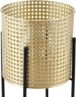 Bloempot Op Standaard Mol Set Van 2 Zwart En Goud 6 Bloempot Op Standaard Mol Set Van 2 Zwart En Goud -Tuinmeubelseries Winkel 941x1200 1