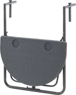 Balkontafel Cicala Inklapbaar 83,5x60x64 Cm Donkergrijs 4 Balkontafel Cicala Inklapbaar 83,5x60x64 Cm Donkergrijs -Tuinmeubelseries Winkel 956x1200