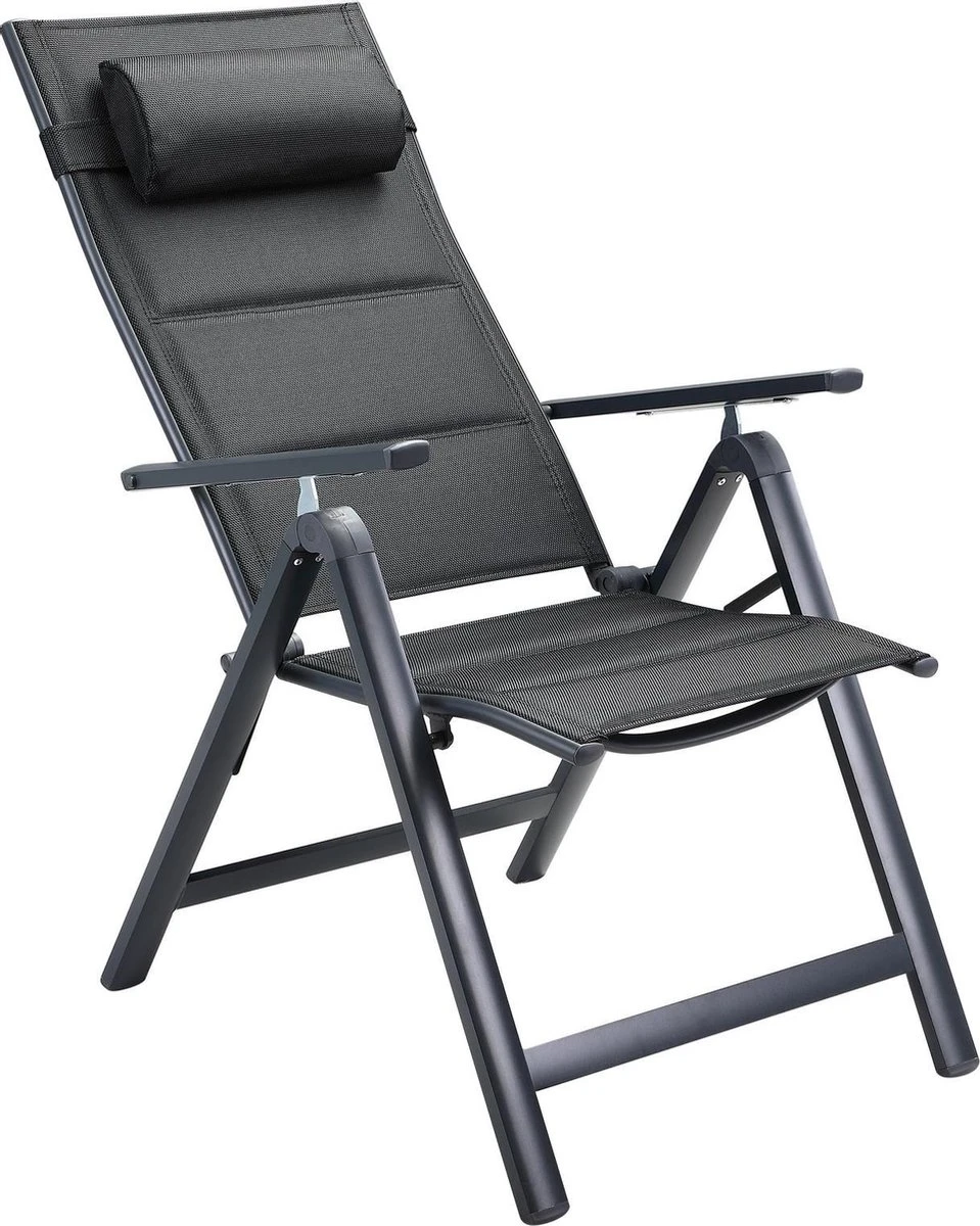 Casaria Tuinstoel Aluminium - 2 stuks Inklapbaar - Antraciet Casaria Tuinstoel Aluminium - 2 Stuks Inklapbaar - Antraciet -Tuinmeubelseries Winkel 959x1200 1