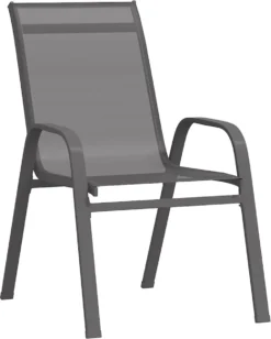 VidaXL 5-delige Tuinset Grijs En Zwart 4 VidaXL 5-delige Tuinset Grijs En Zwart -Tuinmeubelseries Winkel 961x1200 1