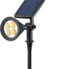 Solar Spot Light- Grond Spot Energiezuinig - Tuinverlichting Op Zonne-energie Met Nachtsensor - Sfeerverlichting Voor Op Gebouwen - Wit