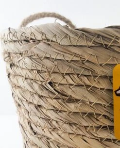 Merkloos Plantenhanger 18x15cm Naturel | Hangende Mand | Handgemaakt | Planten-houder / Hang-plant | Planten Accessoires | Hangmand -Tuinmeubelseries Winkel 971x1200 1