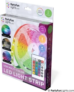 PartyFunLights - LED Strip - Multi-Color RGB - Werkt Op USB - 2 Meter 3 PartyFunLights - LED Strip - Multi-Color RGB - Werkt Op USB - 2 Meter -Tuinmeubelseries Winkel 973x1200 1