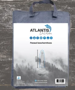 Weersbestendige Parasolhoes - Rond & Vierkant - Max. 3 X 3 M - Grijs / Antraciet - Stokparasol 7 Weersbestendige Parasolhoes - Rond & Vierkant - Max. 3 X 3 M - Grijs / Antraciet - Stokparasol -Tuinmeubelseries Winkel 992x1200 6