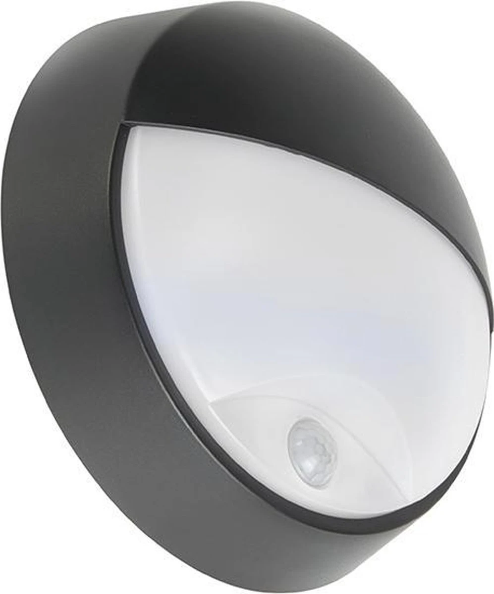 QAZQA hortus - Moderne LED Buitenlamp met Bewegingsmelder | Bewegingssensor | sensor voor buiten - 1 lichts - D 80 mm - Zwart - Buitenverlichting QAZQA Hortus - Moderne LED Buitenlamp Met Bewegingsmelder | Bewegingssensor | Sensor Voor Buiten - 1 Lichts - D 80 Mm - Zwart - Buitenverlichting -Tuinmeubelseries Winkel 997x1200 2