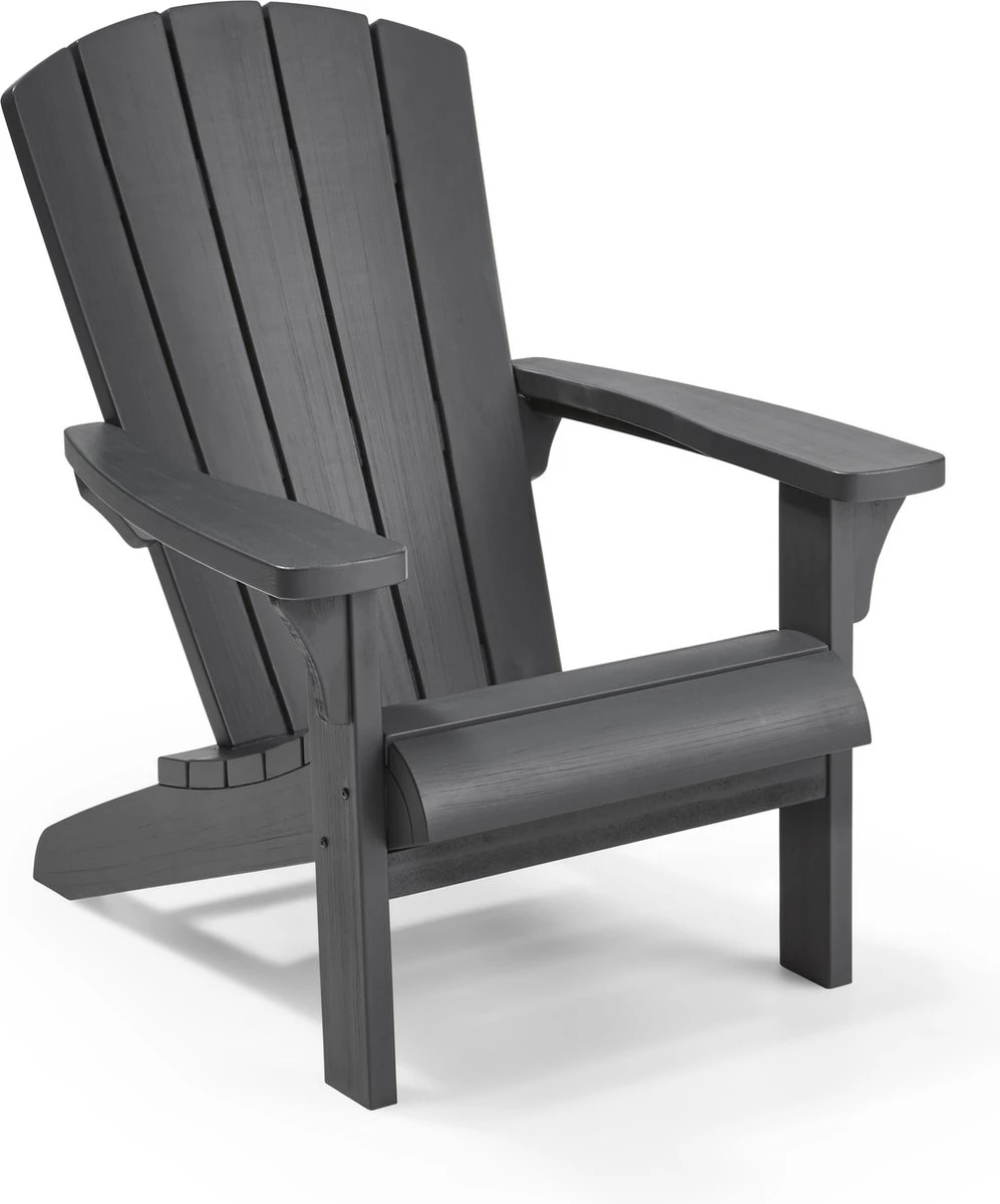 Keter Troy Adirondack Tuinstoel - 81x80x96,5cm - Grafiet Keter Troy Adirondack Tuinstoel - 81x80x96,5cm - Grafiet -Tuinmeubelseries Winkel
