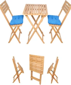 SiRaC - Houten Tuinset - Balkonset - 3-delig - Met Paarse Kussens - Natuurlijke Hout - Balkon Meubelen - 2 Persoons Balkonset - Twee Stoelen En Bijzettafel - Hout 2 SiRaC - Houten Tuinset - Balkonset - 3-delig - Met Paarse Kussens - Natuurlijke Hout - Balkon Meubelen - 2 Persoons Balkonset - Twee Stoelen En Bijzettafel - Hout -Tuinmeubelseries Winkel 998x1200 2